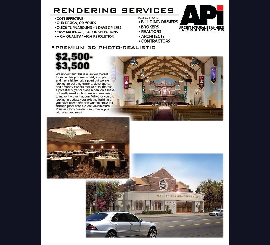 Rendering Services Premium 1 | Contact Us for Details