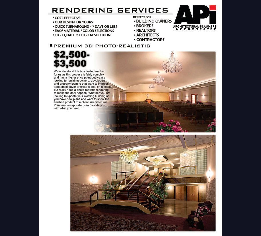 Rendering Services Premium 2 | Contact Us for Details