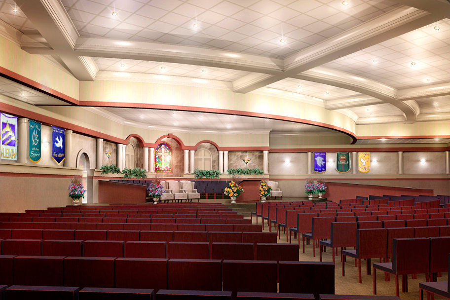 Nmm Interior Render Chapel