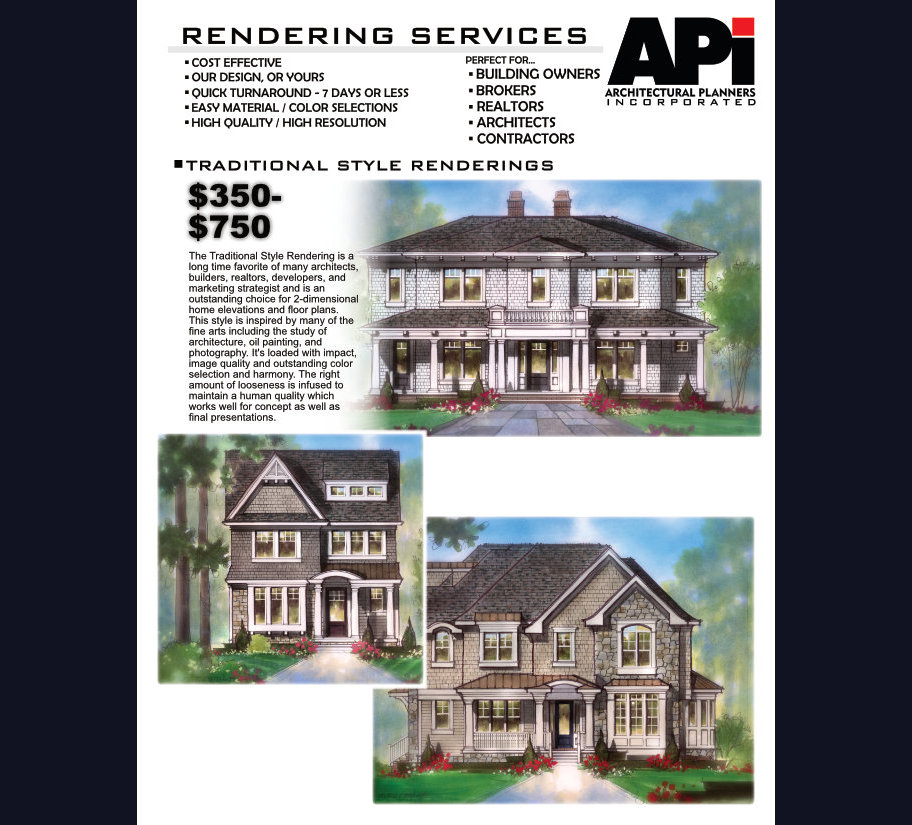 Rendering Services Traditional 1